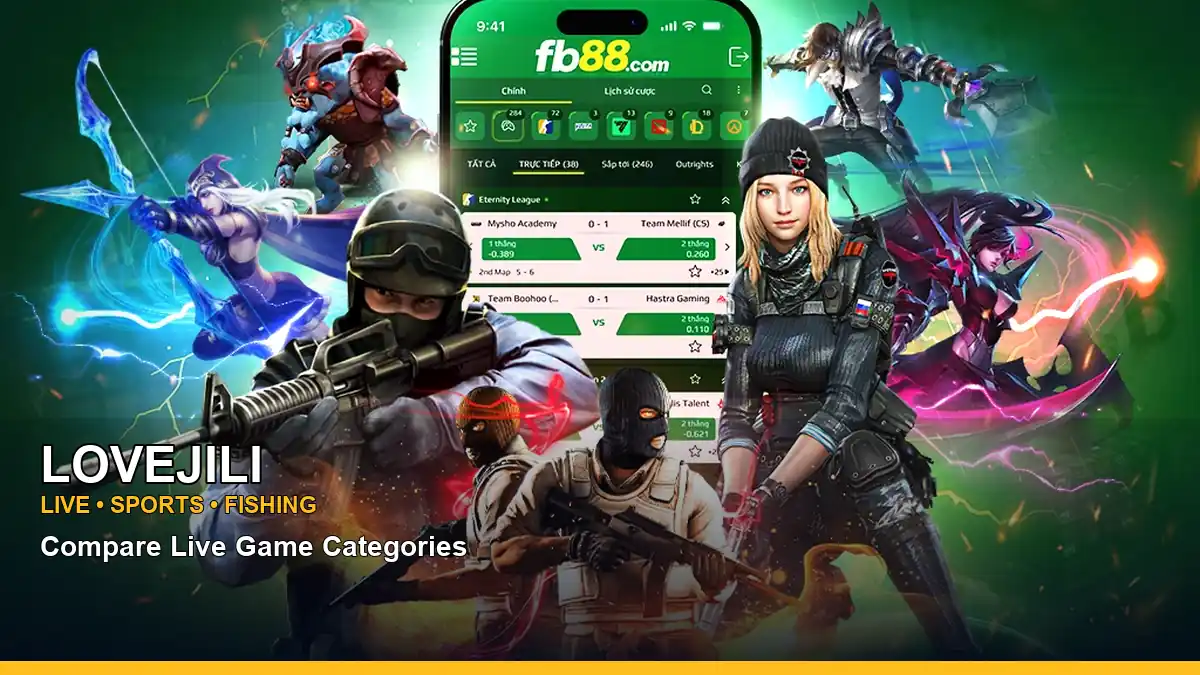 LOVEJILI sports betting and arcade games for Philippine players